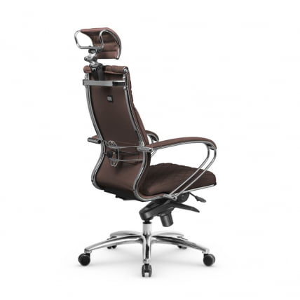 Кресло руководителя Metta L 2c 44C/K116 Infinity Easy Clean (MPES) Комплект 1 Темно-коричневое_3