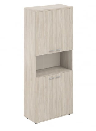 Шкаф высокий с нишей Sigma SG.841.OL.OL.OL Дуб светлый_0