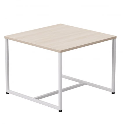 Стол журнальный Everprof EVO 254S024 Дуб Соната Белый_0