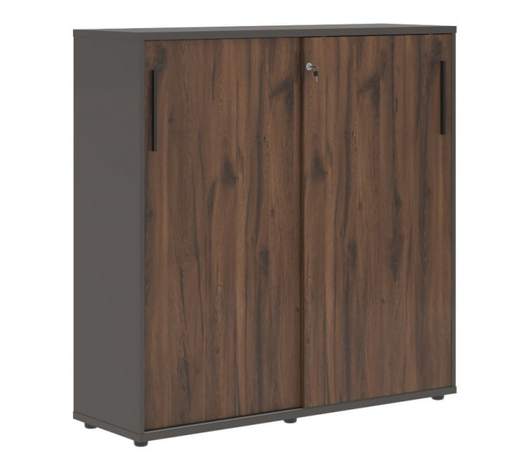 Шкаф с дверьми-купе ЕДИС ЕМC 1343 Дуб Денвер темный Черный Мокко / EDIS EMC_0