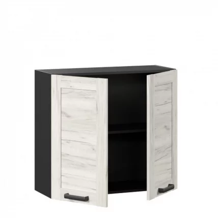 Шкаф кухонный 800 Винченца ЛД 234.360.000.079 Черный Дуб Крафт белый_1