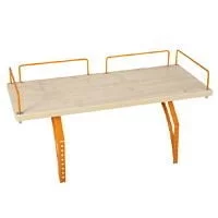 Полка задняя к столу Polka_z 1/750 (Polka_z 7/750) Яблоня Оранжевый_0