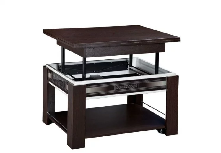 Стол журнальный Агат 24.10 Венге/Синга крем_3