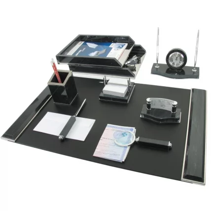 Набор настольный GALANT 231192 Черный мрамор_0