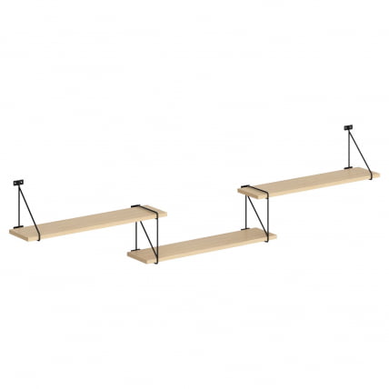 Полка навесная COFFEE SH4-ROD/BAR Легно Светлый_0