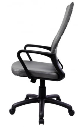 Кресло 1165-4 PL Экокожа Серый_4