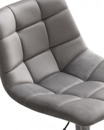 Стул барный DOBRIN TAILOR (серый велюр (MJ9-75)) 2 шт_6