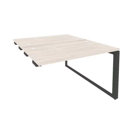 Стол-приставка двойной на О-образном м/к к опорым элем. ONIX O.MO-D.SPR-2.7 Денвер Светлый/Антрацит_0