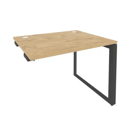 Стол-приставка на О-образном м/к к опорным элементам ONIX O.MO-SPR-1.8 Тиквуд Светлый/Антрацит_0