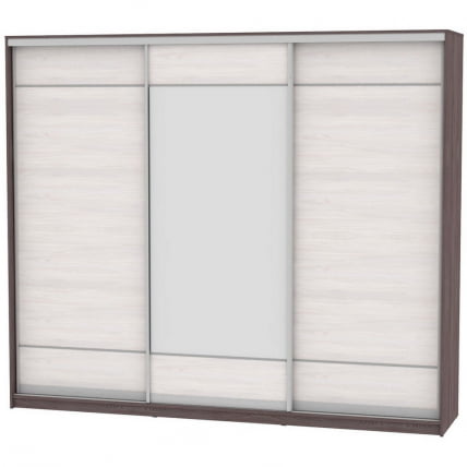 Шкаф-купе B-220х270х60-1(ЯАТ-ЯАС-D7D8D7)_0