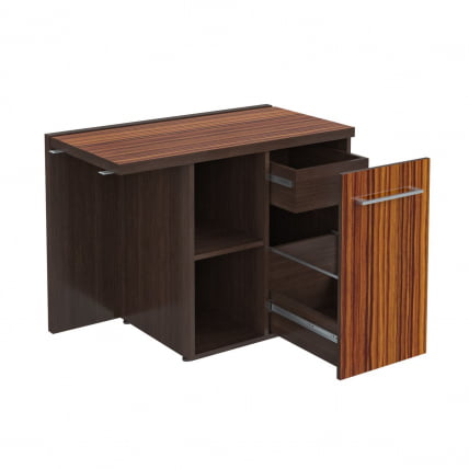 Тумба приставная MCRT 1055R Макассар/Венге Магия_1