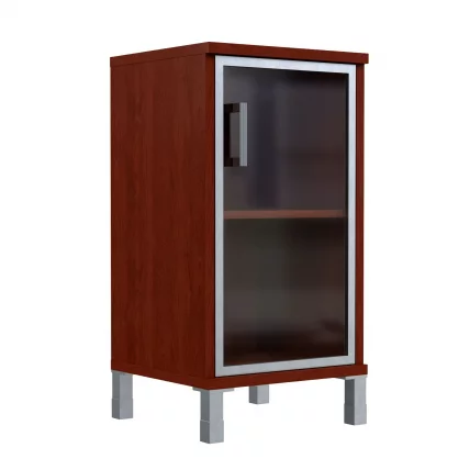 Стеллаж стекло в раме В411.4 L Бургунди_0