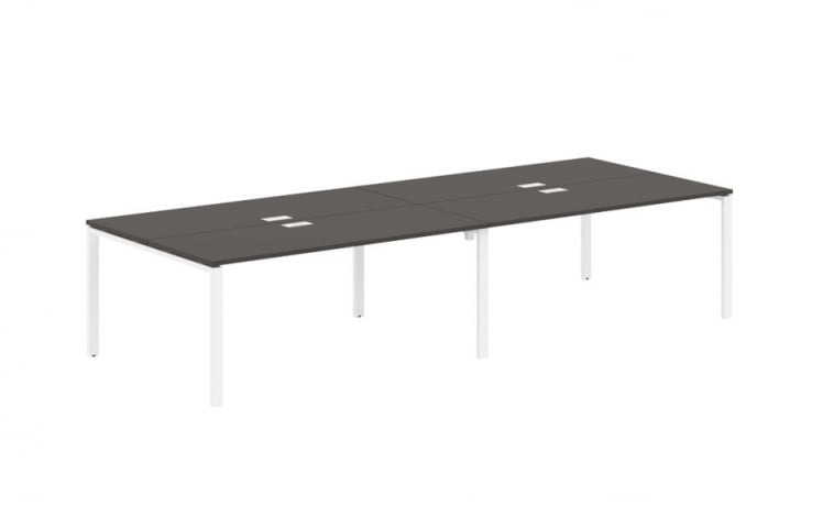 Бенч-система 4-местная EDIS EUWST 3513 Мокко Белый_0