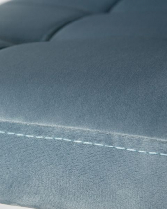 Стул барный DOBRIN KRUGER ARM (пудрово-голубой велюр (MJ9-74)) 2 шт_8