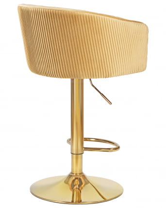Стул барный DOBRIN DARCY GOLD (песочный велюр (1922-3))_3