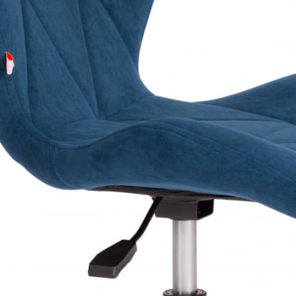 Кресло СЕЛФИ флок , синий, 32 / SELFI_6