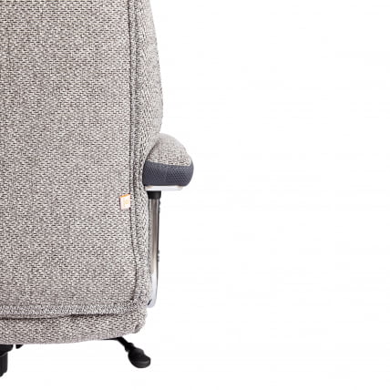 Кресло офисное Труст (макс) ткань, серый/серый, МДЖ190-21/ТВ-12 / Trust (max) MJ190-21/TW-12_12