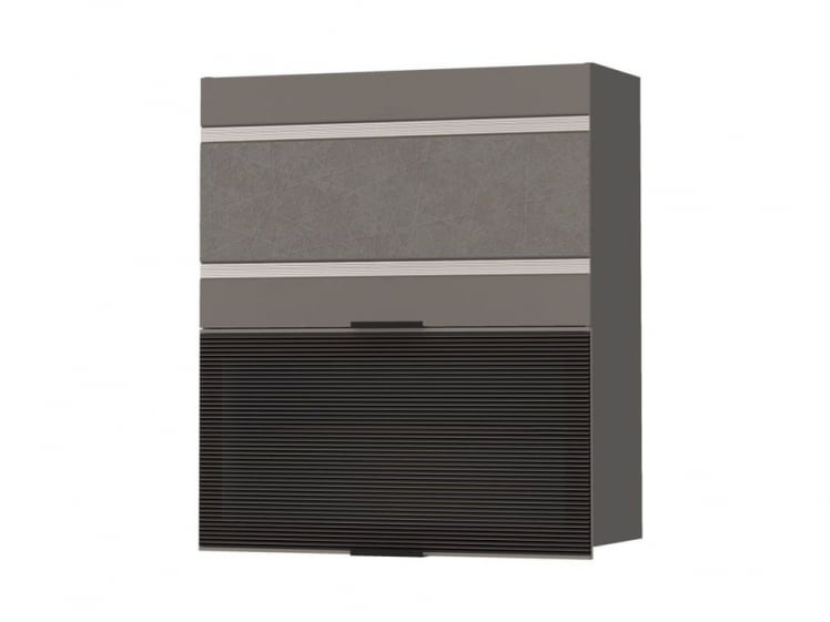 Шкаф-витрина с откидной системой Грейс 105.09 Оникс Кубанит_0