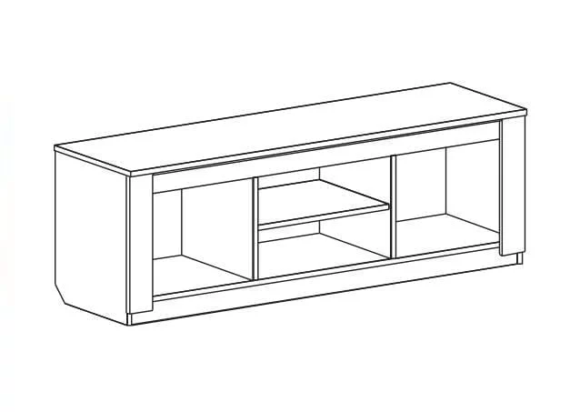Тумба ТВ Элана (дуб сонома,ель карпатская)_2