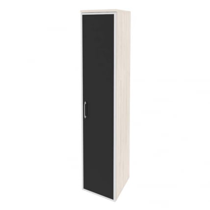 Шкаф высокий узкий правый ONIX O.SU-1.10R(R) black Денвер Светлый_0