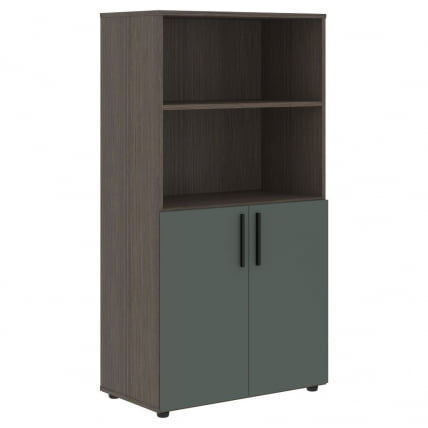 Шкаф с 1 комплектом глухих малых дверей VELION VMCS 80.5 Нефрит Дуб_0