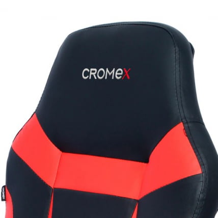 Кресло компьютерное CРОМЕКС (КРОМЕКС) Старт ГМ-105 экокожа черное/красное / CROMEX Start GM-105_15