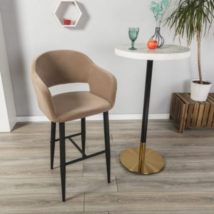 Кресло Бар Oscar Б Diag beige/черный_8