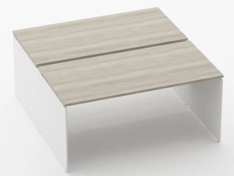 Рабочий модуль Deka ЛДСП каркас 75.165.16 Дуб Сантана светлый/Белый_0