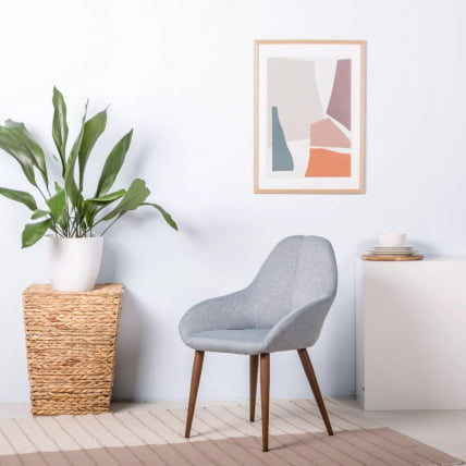 Стул Кент Блю/Натуральный Дуб / Kent_3