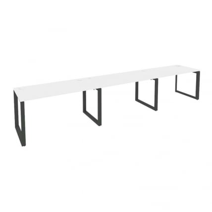 Рабочая станция на О-образном м/к ONIX O.MO-RS-3.3.7 Белый Бриллиант/Антрацит_0