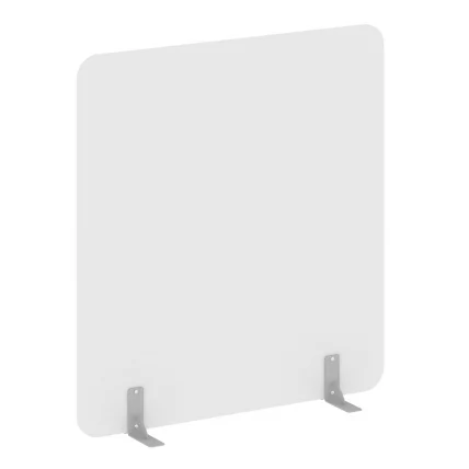 Перегородки на металлических опорах на фетровых подпятниках R-line DP.F-140-150 Белый_0