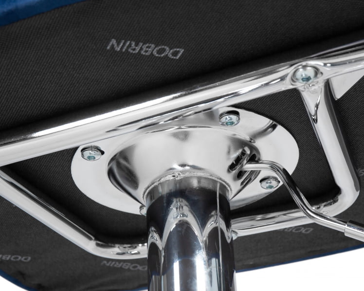 Стул барный DOBRIN CHARLY Синий велюр MJ9-117_8