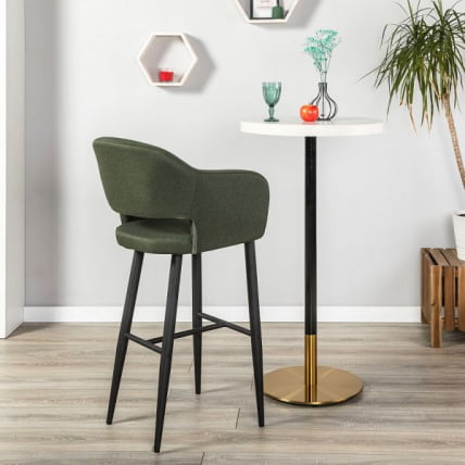 Кресло Бар Oscar Б темно-зеленый/черный_9