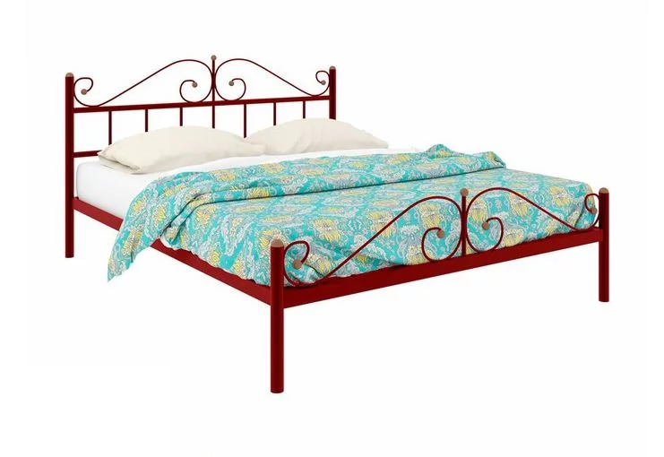 Кровать Диана Plus 1400х2000 Синяя_0