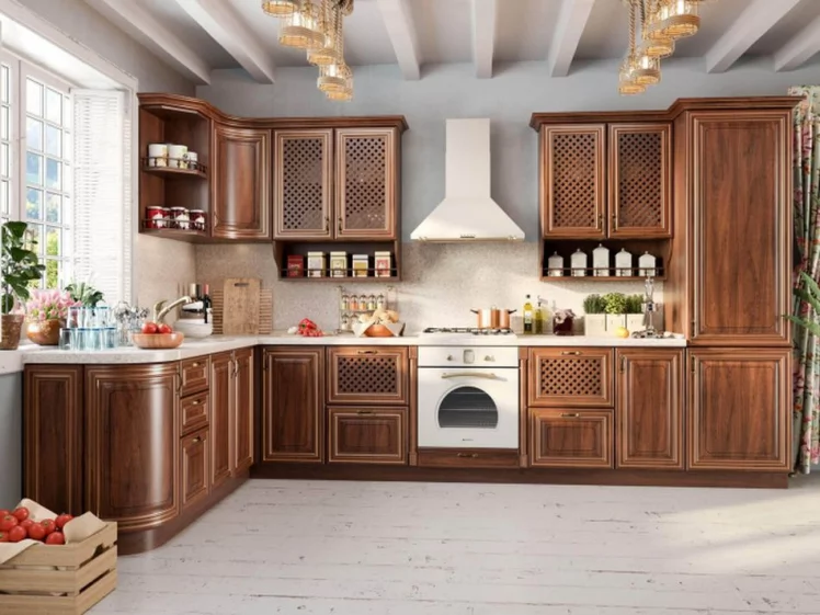 Шкаф для посуды 600 Кантри Кантри ЛД 235.114.000 Ноче Таволато_1