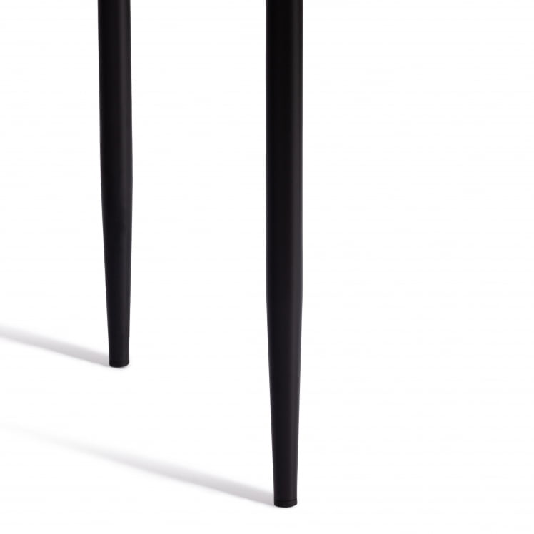 Стул Easy (mod. JSC02-1) металл, флок, 41 х 52 х 96 см, beige (молочный) HLR2 / черный_7