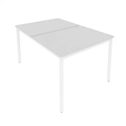 Рабочая станция на металлокаркасе SLIM SYSTEM С.СП-3.3 Серый-Белый_0