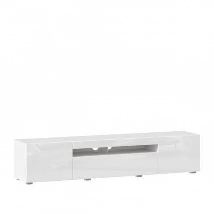 Тумба под ТВ 1800 Бруклин ЛД 685.020.000 М Белый глянец_0