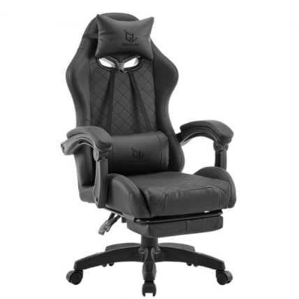 Кресло геймерское GameLab TETRA COMFORT, Black (GL-434)_0