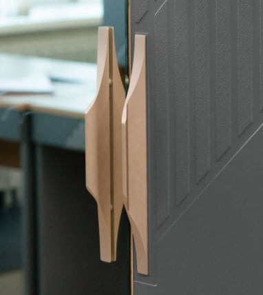 Шкаф четырехдверный с зеркалом (лев/прав) Монако 902.14 Дуб Вотан Графит_4