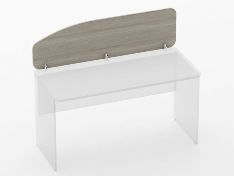 Экран разделительный Glassy 5.12.14 Дуб сантана светлый_0