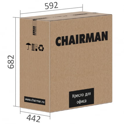 Кресло руководителя CHAIRMAN 535V Черный_3