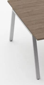 Л-образный металлический каркас с траверсами Deka 74.145.12 К Металлик матовый муар_0