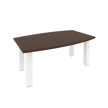 Стол переговорный First KPRG-2 Венге/Белый металлик_0