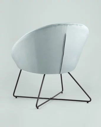 Кресло Колумбия Пыльно-голубое_3