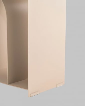 Журнальный столик Arwel металл бежевый_8