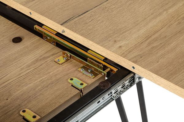 Стол Диего Prime раздвиж. 90*90+30 Галифакс Натур/Бабочка_13