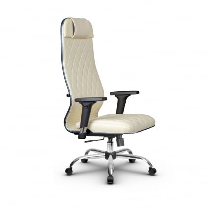 Кресло руководителя Metta L 1m 40M/2D Комплект 7 Бежевое_1