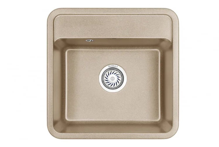 Кухонная мойка GRANULA 5001 Бежевый_0