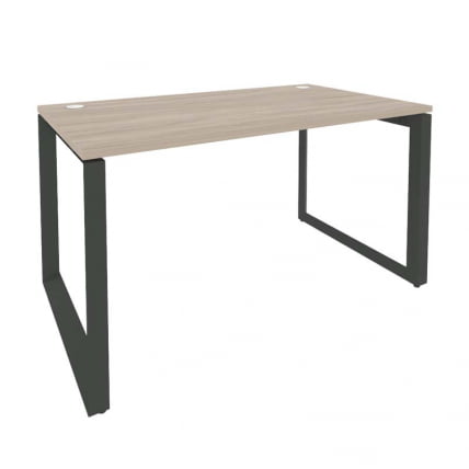 Стол рабочий на О-образном м/к ONIX O.MO-SP-3.8 Дуб Аттик/Антрацит_0